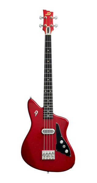 Duesenberg Kavalier Medium Scale Bass, Red Sparkle