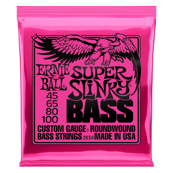 Ernie Ball E-Bass Saiten Nickel Wound 45-100 SUPER SLINKY BASS