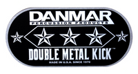 Danmar 210MKD Bassdrum Metall Kickpad Double