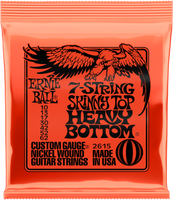 Ernie Ball E-Gitarrensaiten 7-Saiter Nickel Wound 10-62 SKINNY TOP HEAVY BOTTOM SLINKY