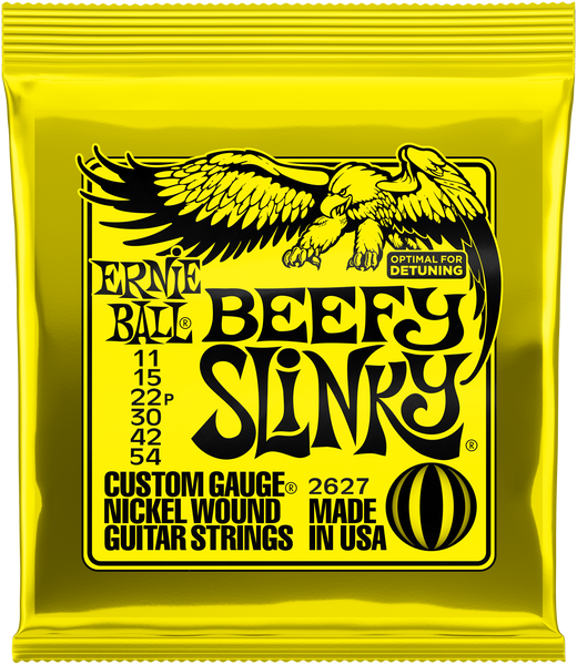 Ernie Ball E-Gitarrensaiten Nickel Wound 11-54 BEEFY SLINKY