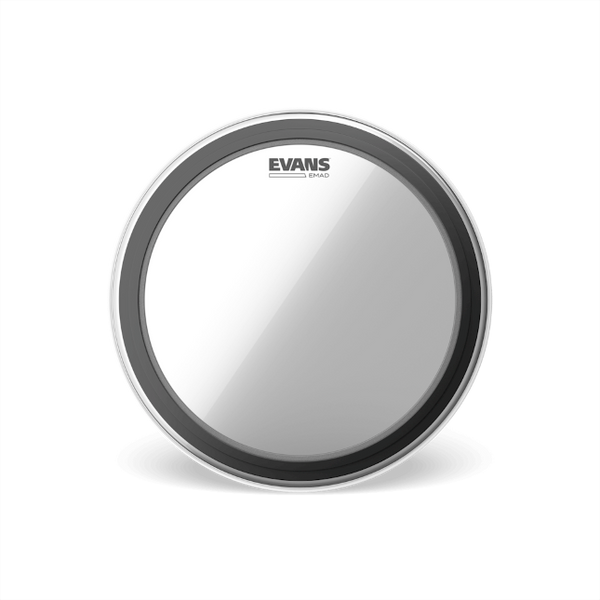 EVANS EMAD Schlagzeugfell Bassdrum, clear