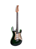Shape ES60-2, Flamed Emerald Burst B-Ware