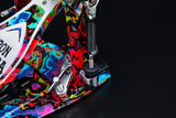 TAMA 50th Limited Iron Cobra Power Glide Single Pedal - Marble Psychedelic Rainbow Finish