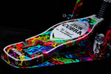 TAMA 50th Limited Iron Cobra Power Glide Single Pedal - Marble Psychedelic Rainbow Finish