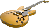 Hagstrom Viking, Justin York, Gold Metallic