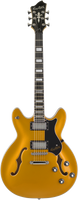 Hagstrom Viking, Justin York, Gold Metallic