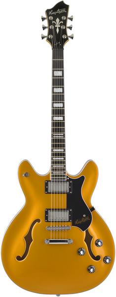 Hagstrom Viking, Justin York, Gold Metallic