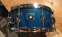 TAMA Superstar Classic Maple Snaredrum 14" x 6,5" - Gloss Sapphire Lacebark Pine/Chrom HW