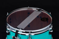 TAMA S.L.P. Philo Tsoungui Mod Bubinga Snaredrum 12" x 7" - Electro Turquoise/Chrom HW