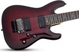 Schecter Demon 7 FR, Crimson Red Burst, 7-Saiter