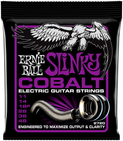 Ernie Ball E-Gitarrensaiten Slinky Cobalt 11-48 POWER