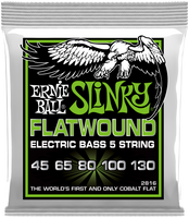 Ernie Ball E-Bass Saiten Cobalt Slinky Flatwound 45-130 REGULAR SLINKY BASS 5-String