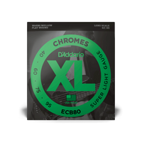 D'Addario E-Bass Saiten ECB80 Chromes Bass 40-95 Light, Long Scale