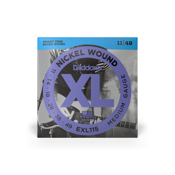 D'Addario E-Gitarrensaiten EXL115 Nickel Wound 11-49 Medium