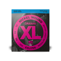 D'Addario E-Bass Saiten EXL170S Nickel Wound 45-100 Light, Short Scale