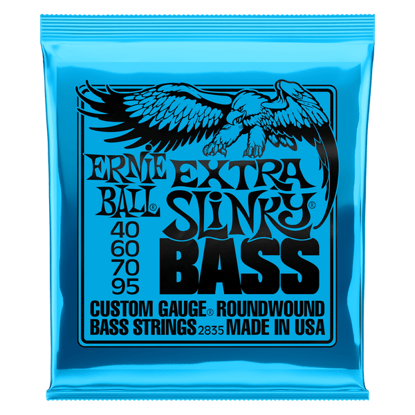 Ernie Ball E-Bass Saiten Nickel Wound 40-95 EXTRA SLINKY BASS