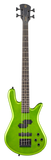 Spector Performer 4 E-Bass, Metallic Green LIMITED EDITION