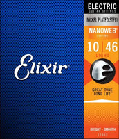 Elixir E-Gitarrensaiten Nickel Wound 10-46 Light NANOWEB Coating